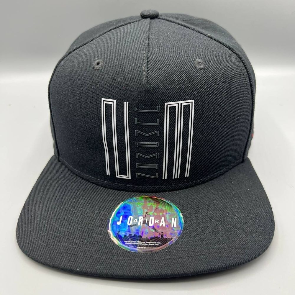 Air Jordan J11 Hat Men Black Jumpman Snap Back Cap